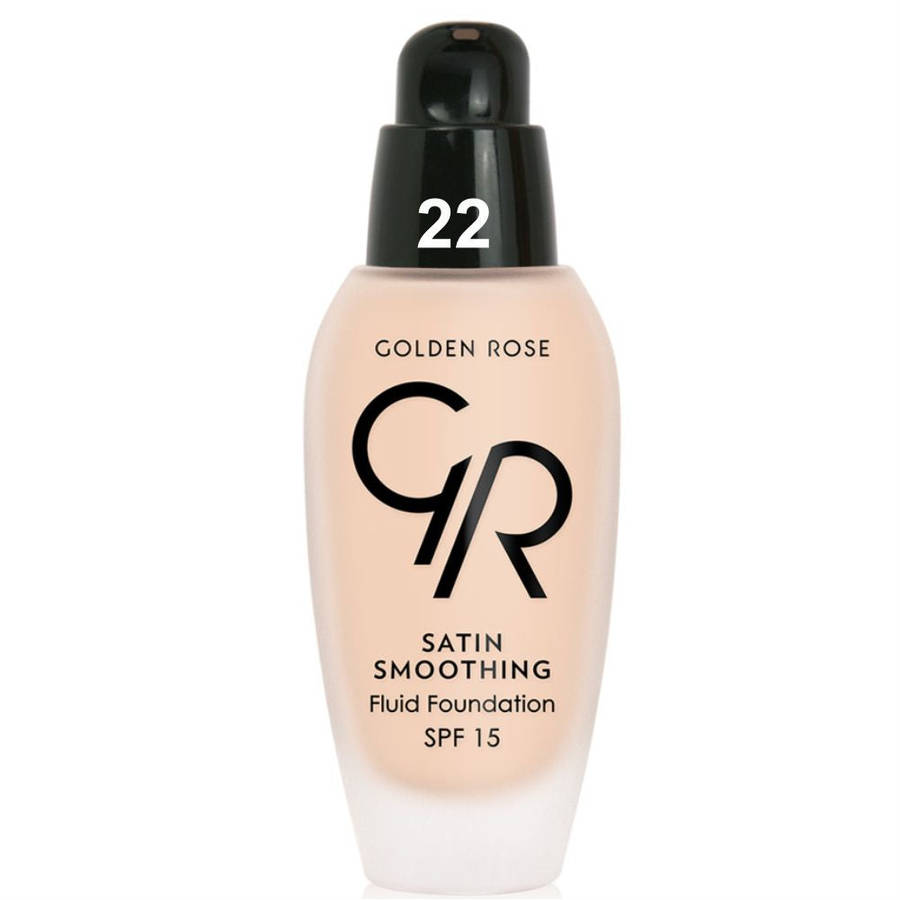 Satin Smoothing Fluid Foundation (SPF15) - #22