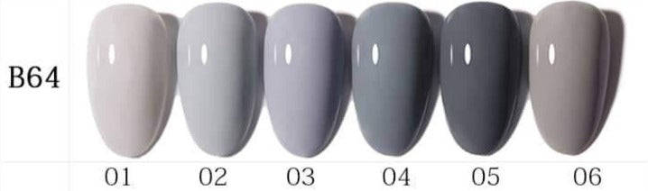 AS - UV Gel Polish - B64 (Grey) Series