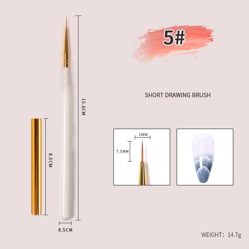 Nail Art Brush - Single