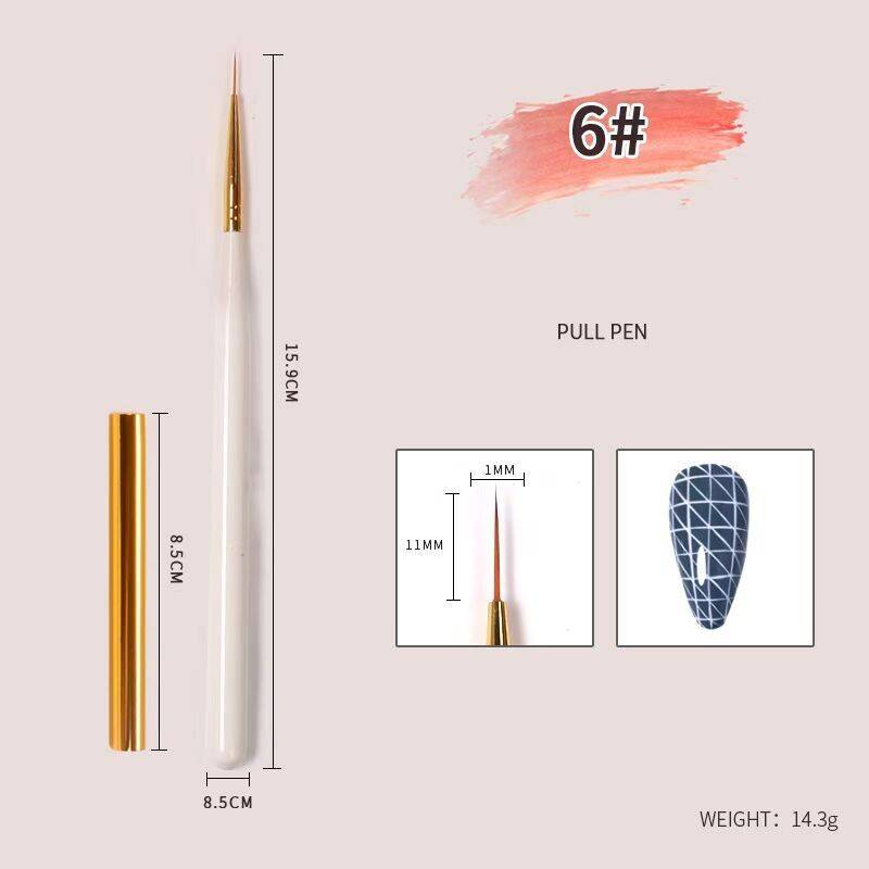 Nail Art Brush - Single
