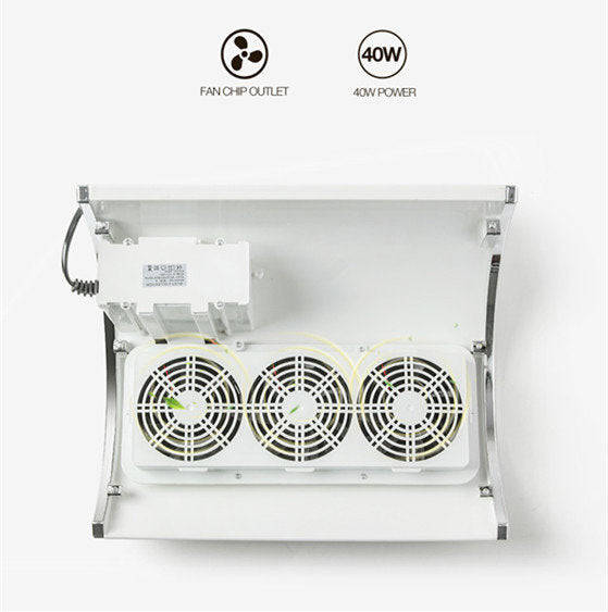 Nail Dust Collector / Extraction Fan - White