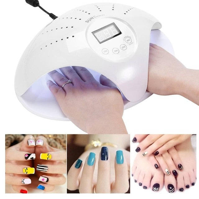 Sun 669 2 in 1 LED/UV Curing Nail Lamp