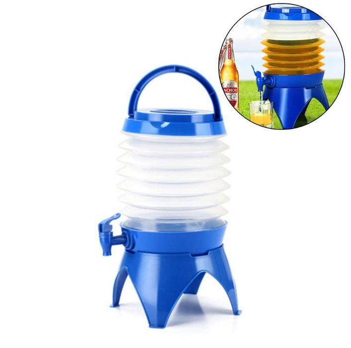 Collapsible Beverage Dispenser - 7.5L Blue