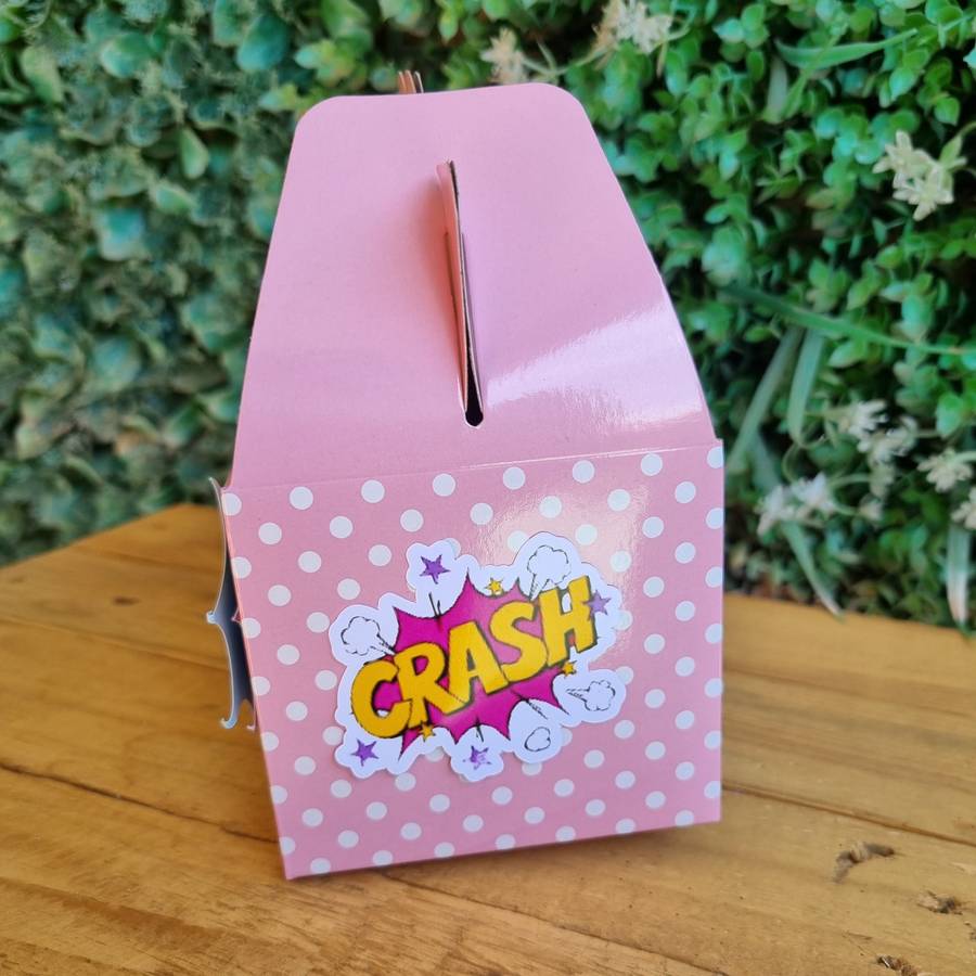 SUPERGIRL PINK PARTY PACK 5 BOXES