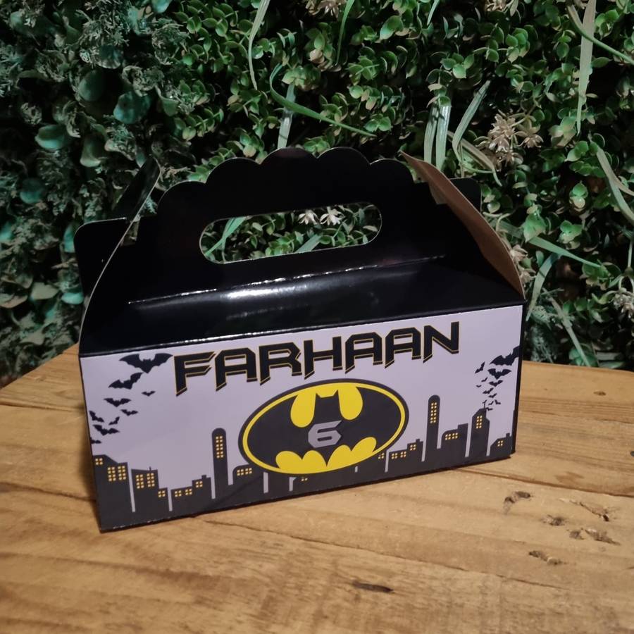 BATMAN PARTY PACK 5 BOXES