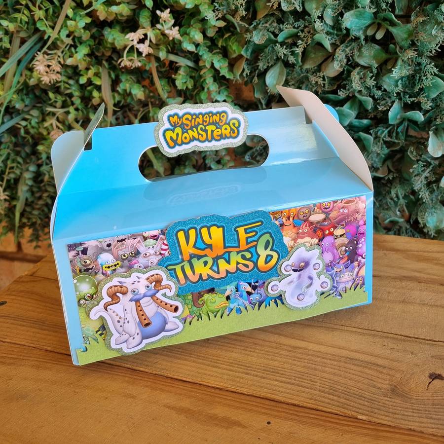 MY SINGING MONSTERS PARTY PACK 5 BOXES Personalized Kids Party Favors South Africa