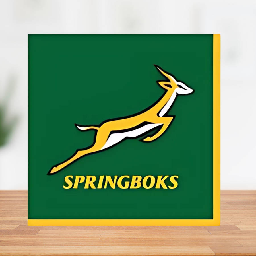 Springbok themed Napkins/Serviettes  33cm Pack of 16