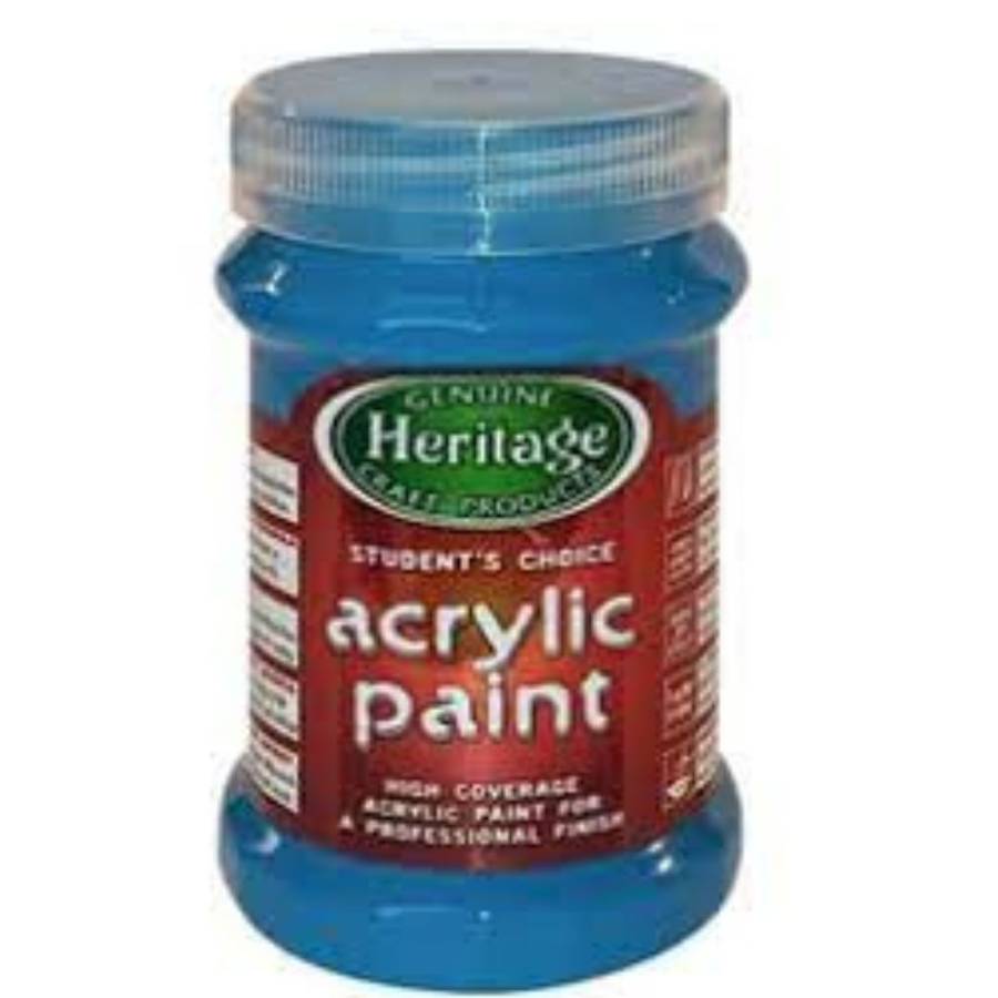 Heritage Acrylic Paint 250ml Assorted Colours