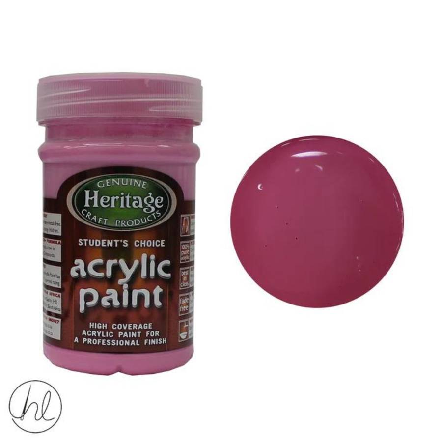 Heritage Acrylic Paint 250ml Assorted Colours