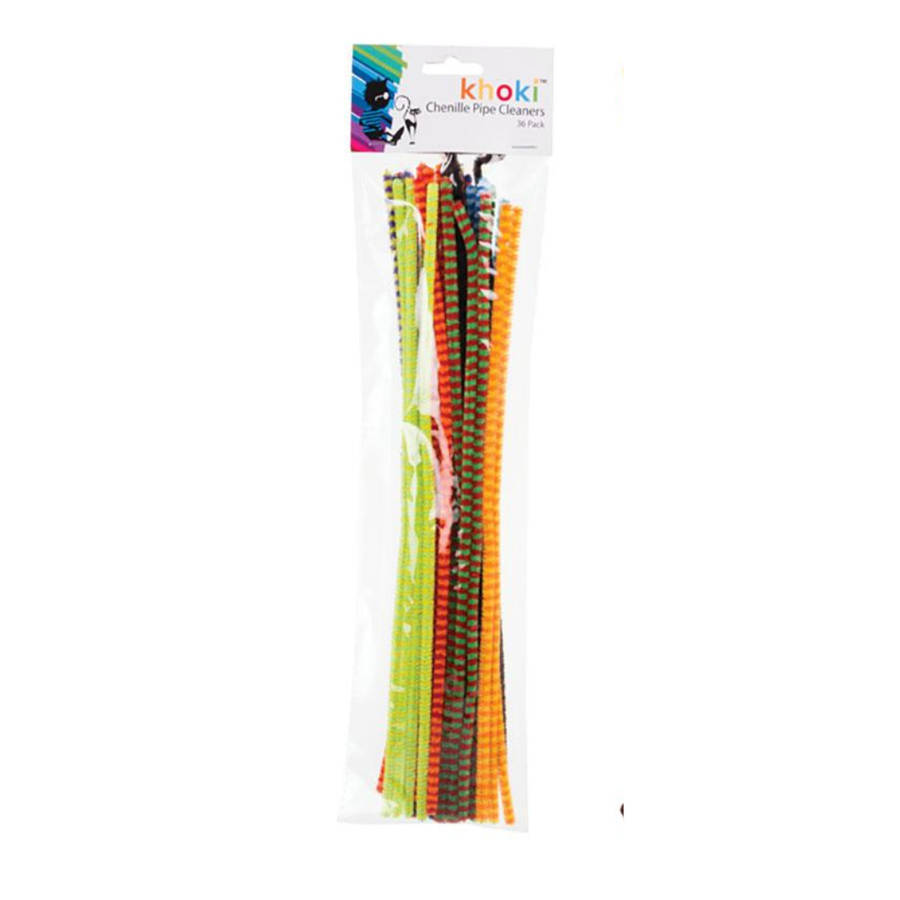 Khoki pipe cleaners 36 pack