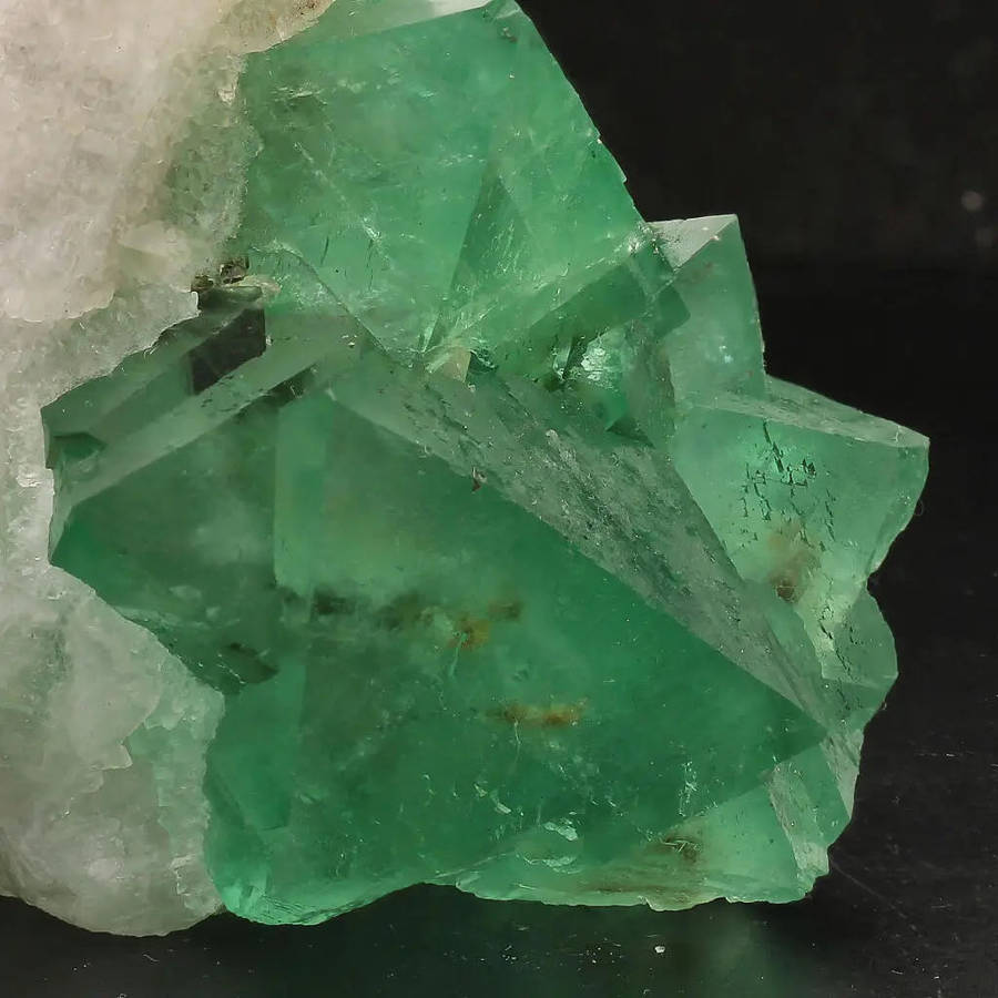 Rare Riemvasmaak Octahedral Fluorite Cluster