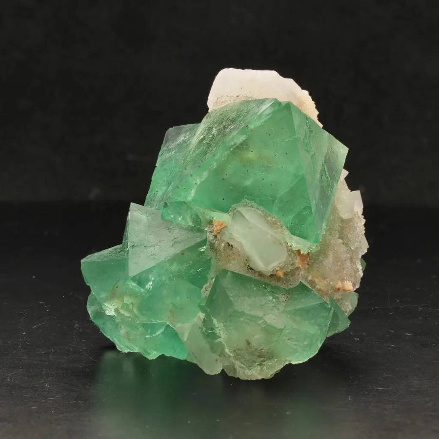 Rare Riemvasmaak Octahedral Fluorite Cluster