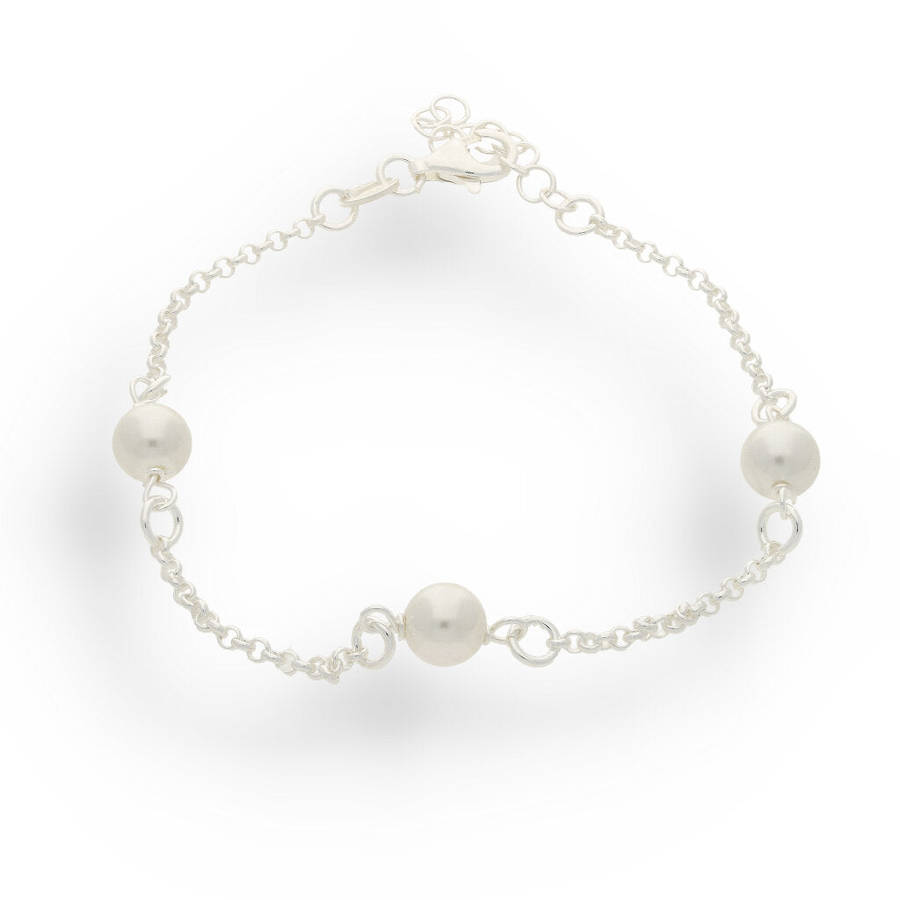 Sterling Silver Pearls  The Bracelet You'll Never Take Off!