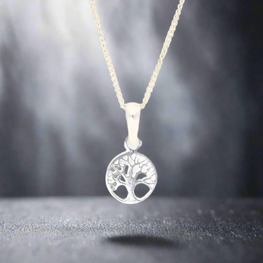 Blessed Tree of Life Silver Necklace