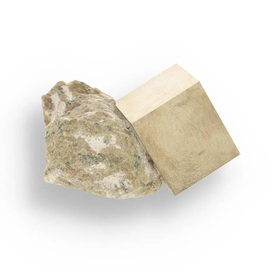 Museum Quality Navajún Pyrite Crystal with Matrix