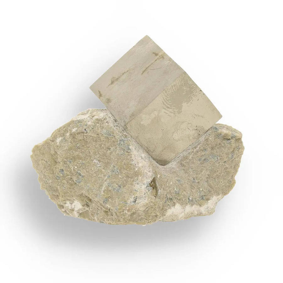 Premier Spanish Pyrite Cube on Matrix - Navajún Classic