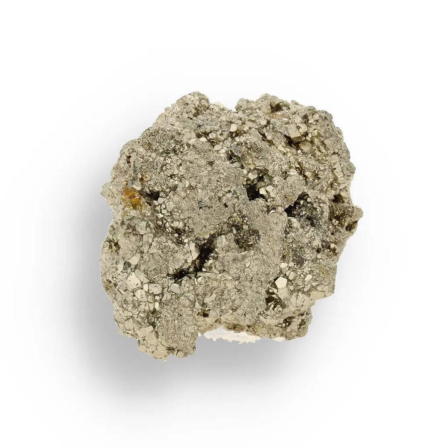 Iridescent Pyrite Cluster - Natural Formation from Peru