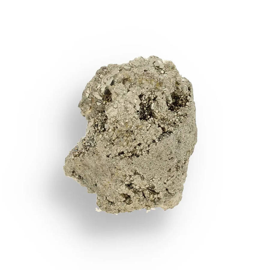 Iridescent Pyrite Cluster - Natural Formation from Peru