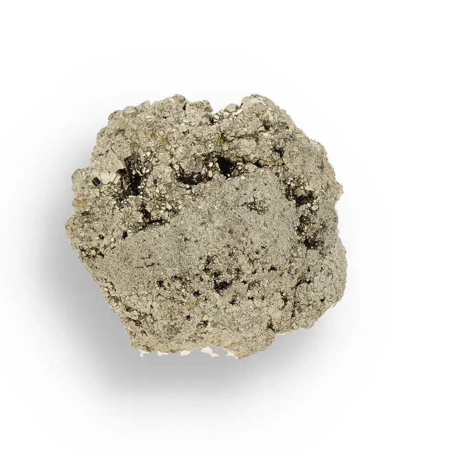 Iridescent Pyrite Cluster - Natural Formation from Peru