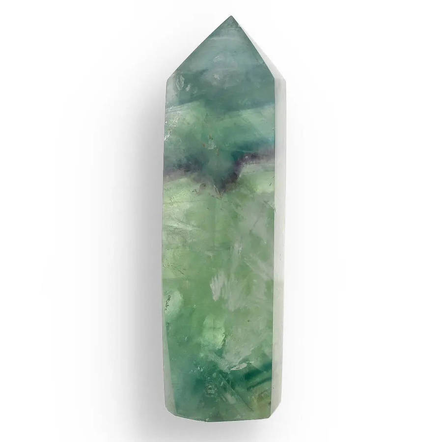 Fluorite Polished Point  Clarity & Focus Tower