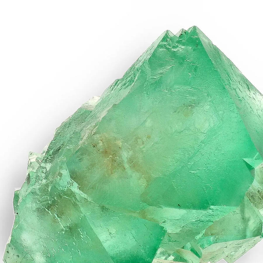 Rare Green Fluorite Octahedral Crystal Cluster - Riemvasmaak, Northern Cape, South Africa