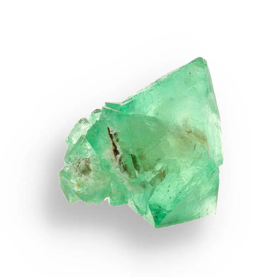Rare Green Fluorite Octahedral Crystal Cluster - Riemvasmaak, Northern Cape, South Africa