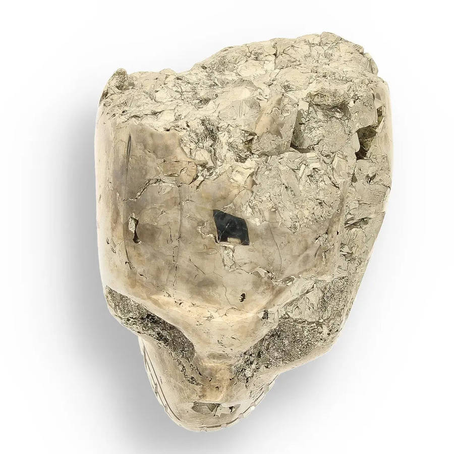 Mystical Pyrite Carved Skull: A Unique Fusion of Power & Protection