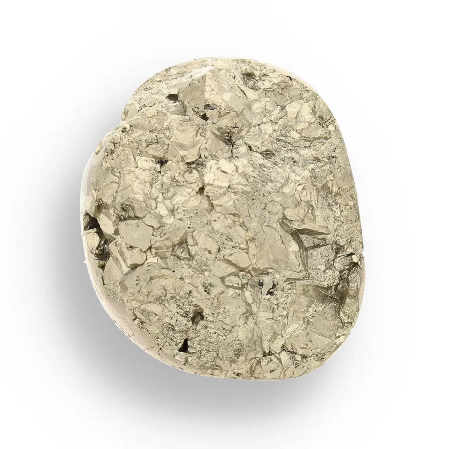 Mystical Pyrite Carved Skull: A Unique Fusion of Power & Protection