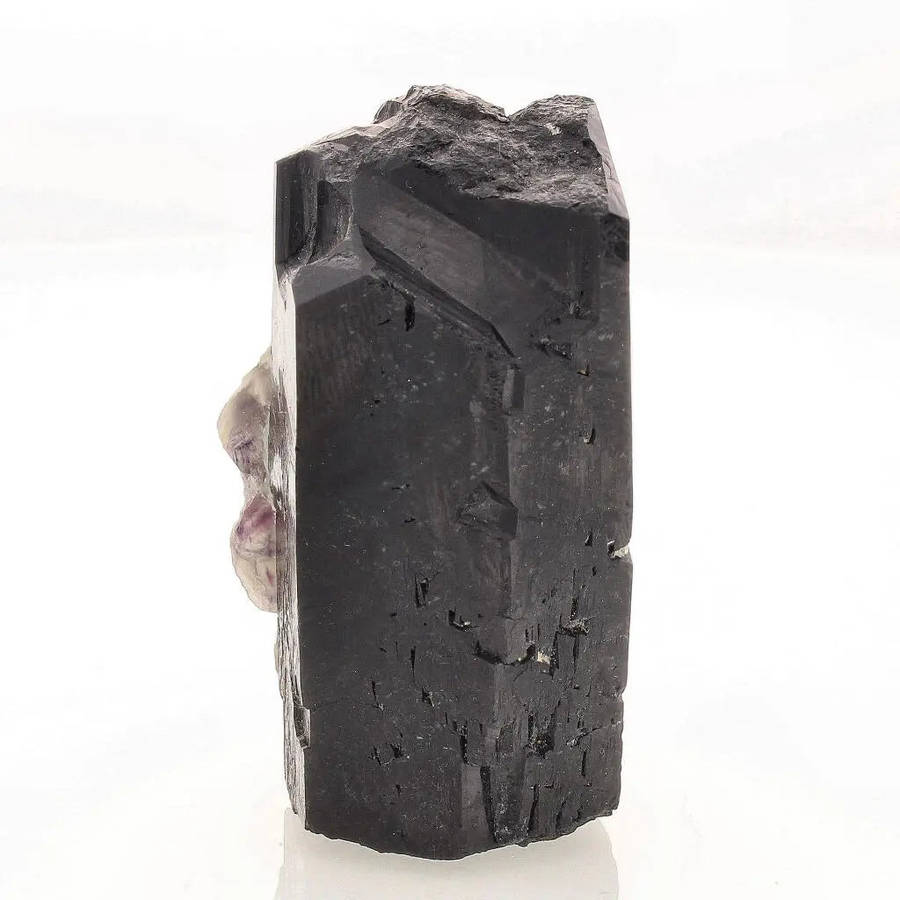 Schorl Black Tourmaline with Fluorite