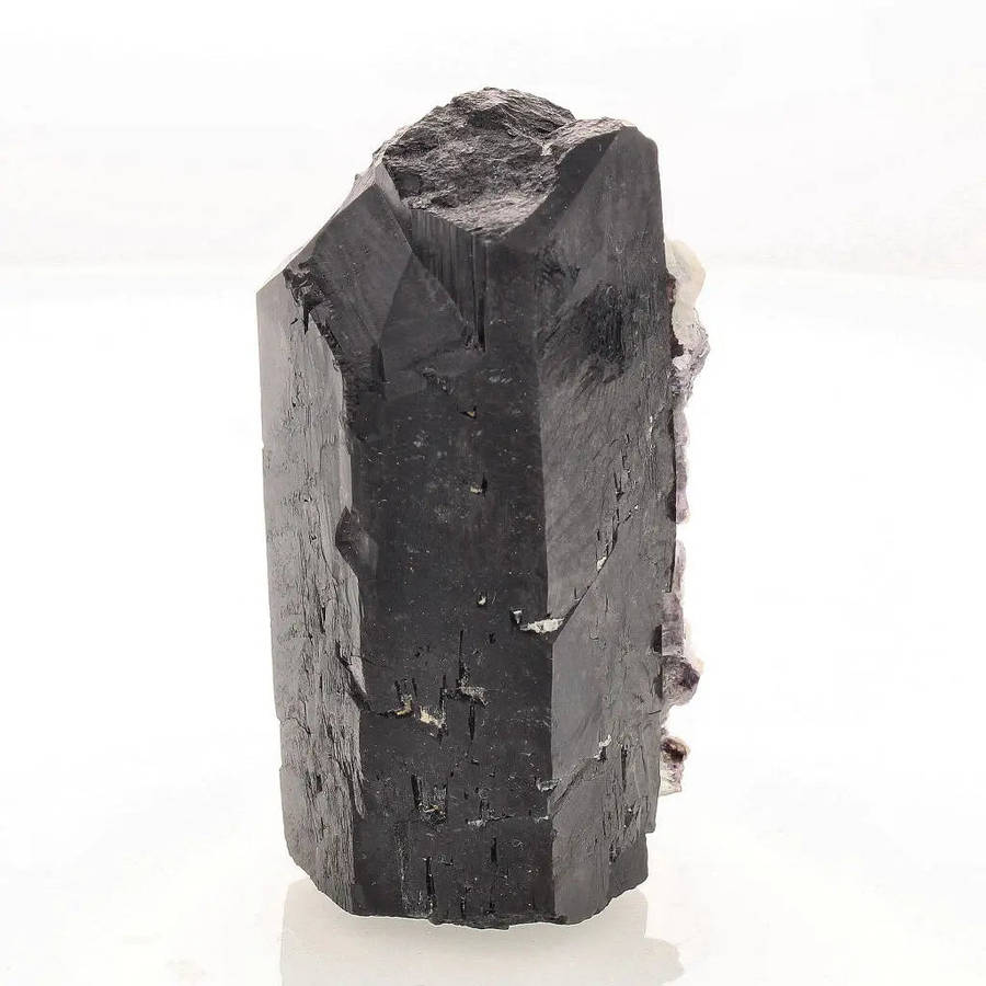 Schorl Black Tourmaline with Fluorite