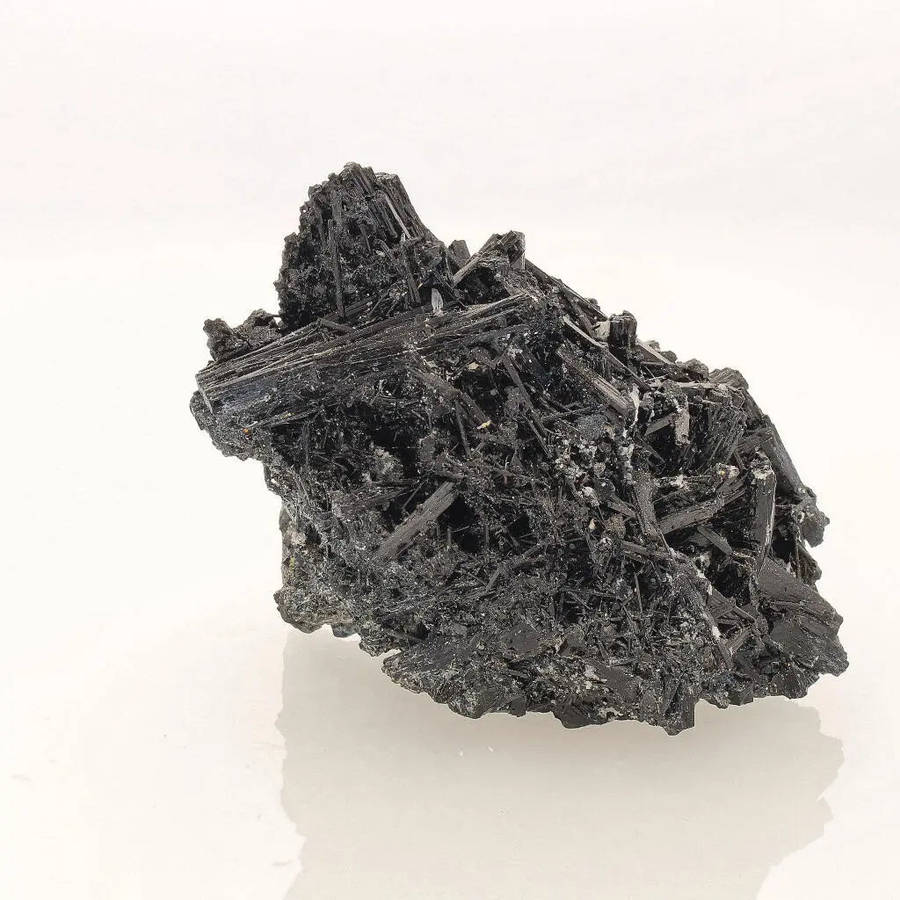 Schorl Black Tourmaline with Feldspar