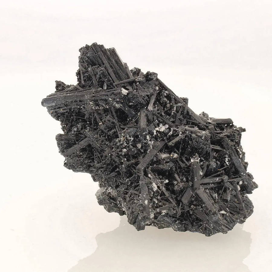 Schorl Black Tourmaline with Feldspar