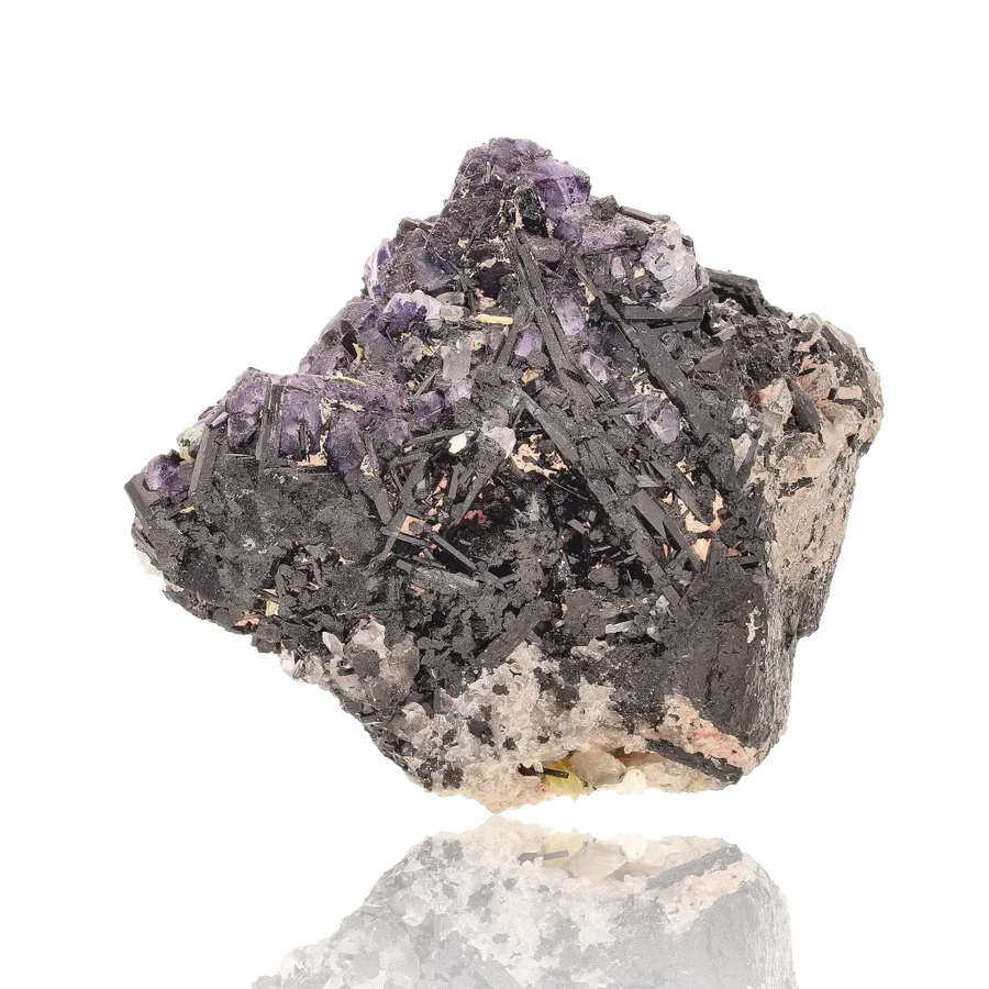Erongo Schorl Tourmaline with Fluorite