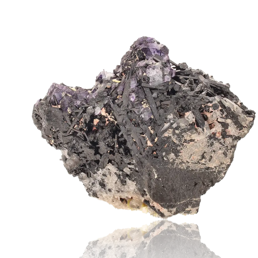 Erongo Schorl Tourmaline with Fluorite