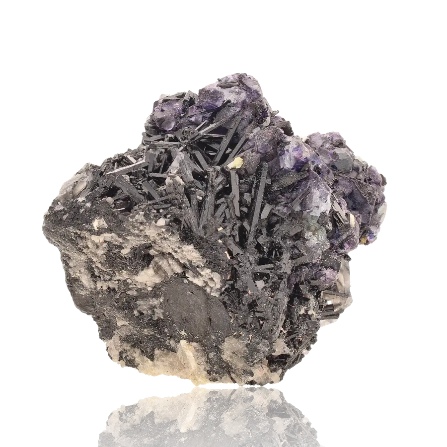 Erongo Schorl Tourmaline with Fluorite