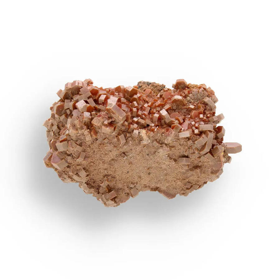 Vanadinite Formation: Collectors Specimen on Natural Rock