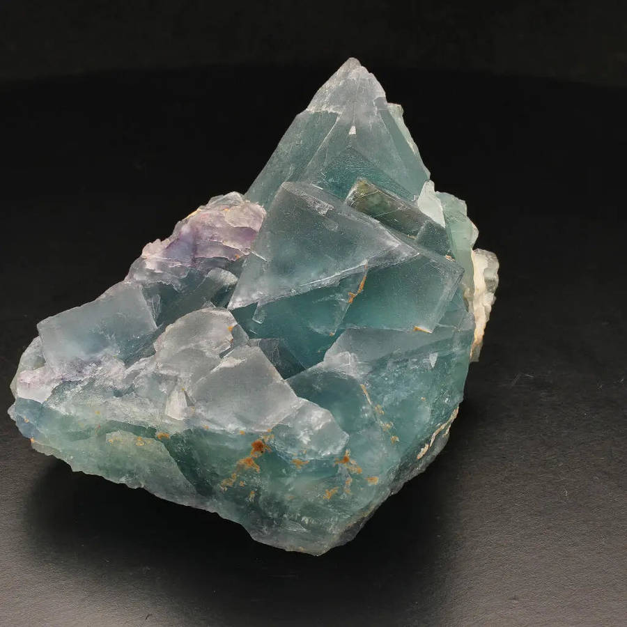 Green Fluorite Crystal Cluster from Okoruso, Namibia