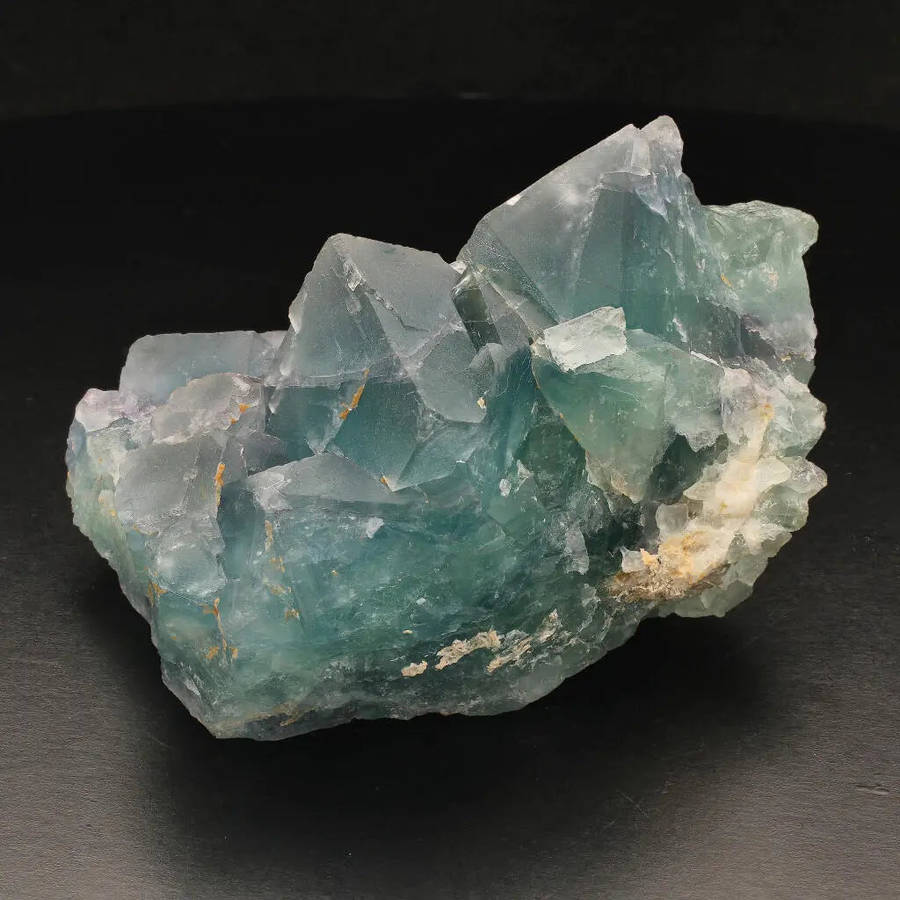 Green Fluorite Crystal Cluster from Okoruso, Namibia