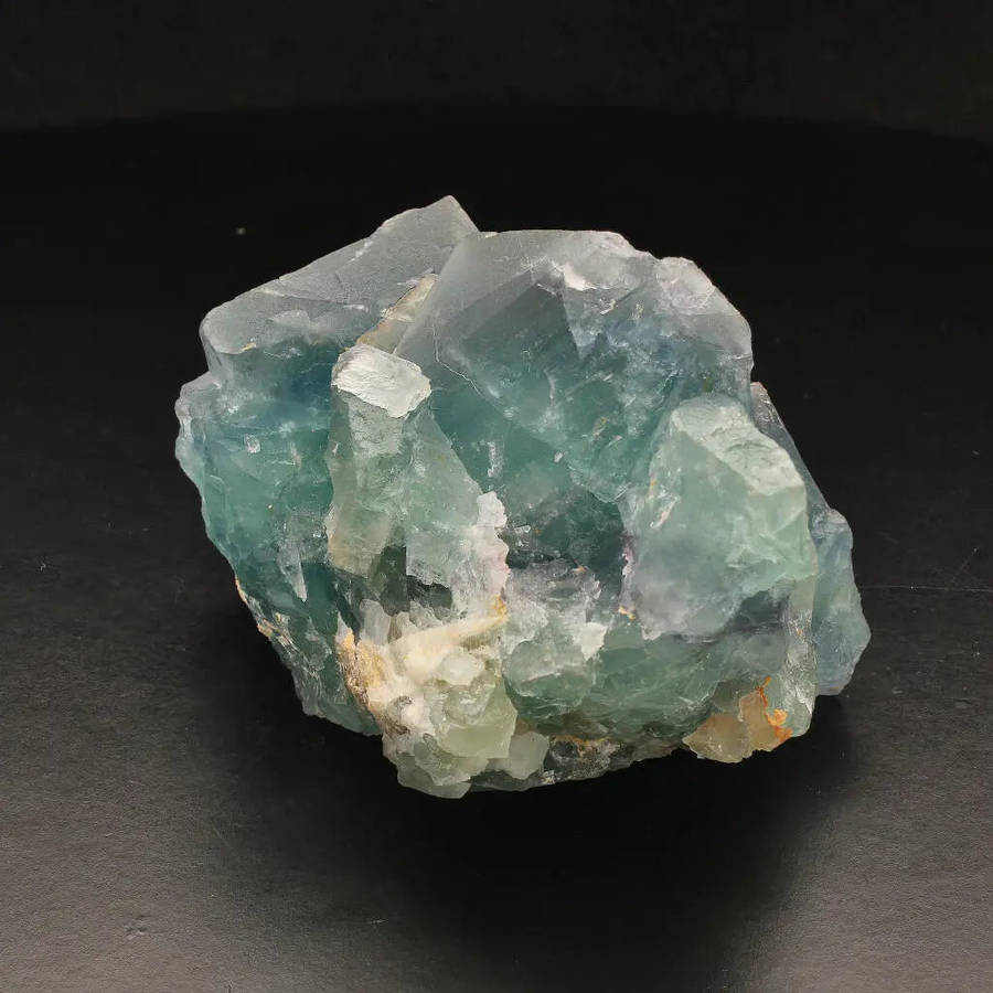Green Fluorite Crystal Cluster from Okoruso, Namibia
