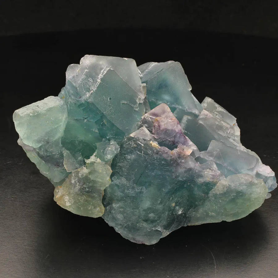 Green Fluorite Crystal Cluster from Okoruso, Namibia