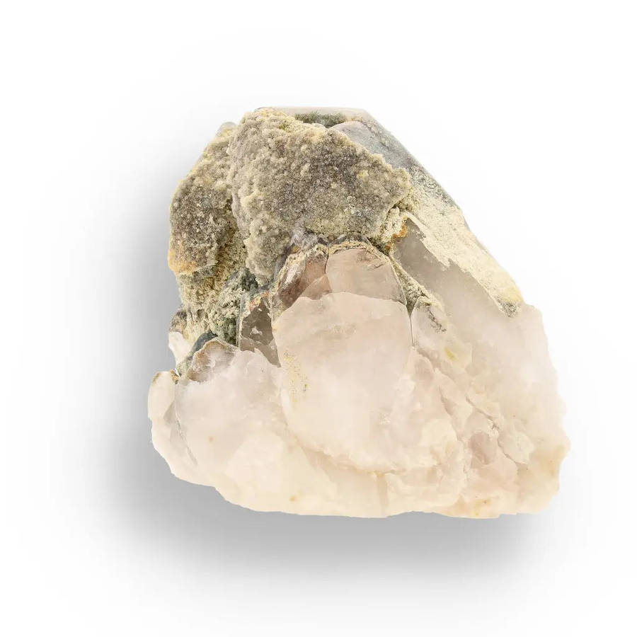 Chlorite Included Quartz Multi-Crystal South Africa