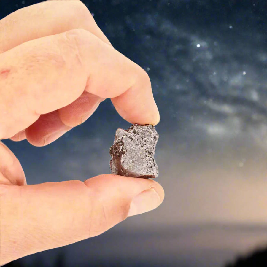 25g Aletai Meteorite - Museum-Quality Iron from Xinjiang Region