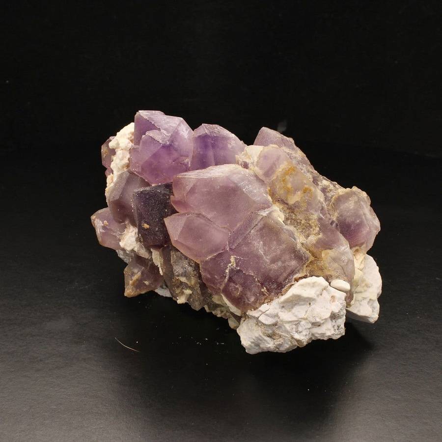 Amethyst Quartz Cluster on Matrix