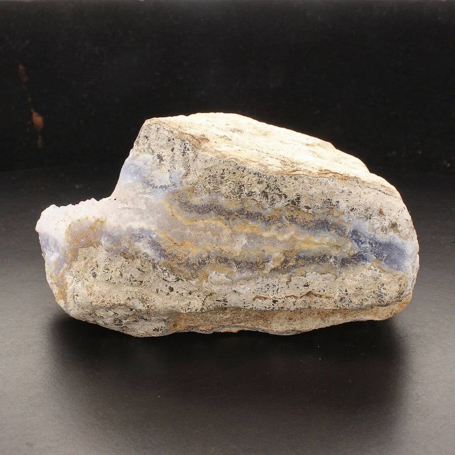 Natural Blue Lace Agate Geode