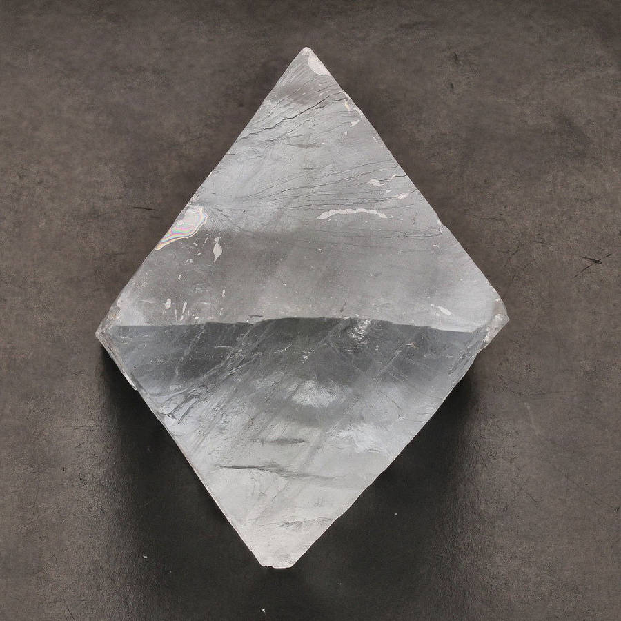 Clear/Blue Fluorite Octahedron - Riemvasmaak