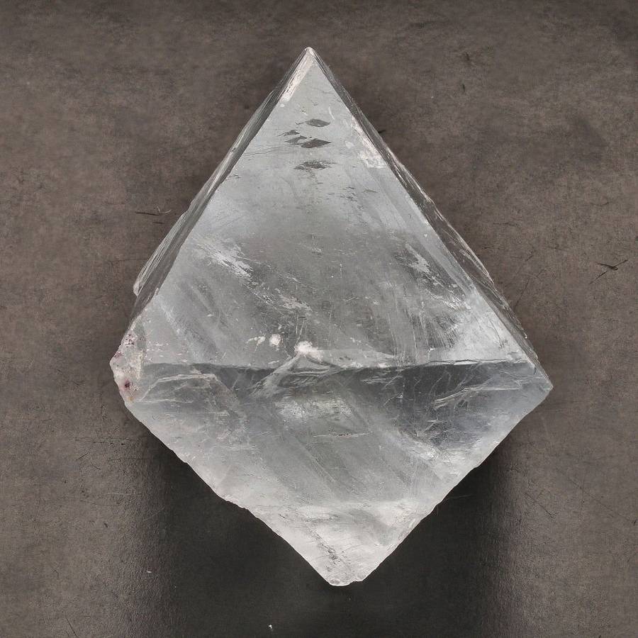 Clear/Blue Fluorite Octahedron - Riemvasmaak