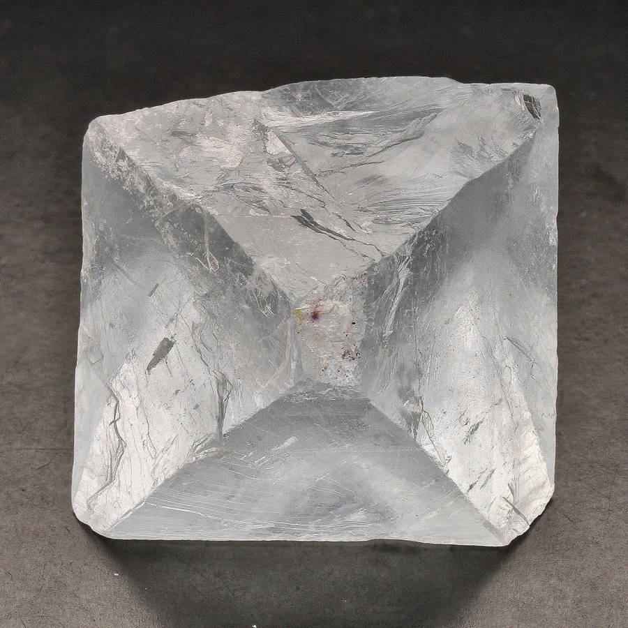 Clear/Blue Fluorite Octahedron - Riemvasmaak