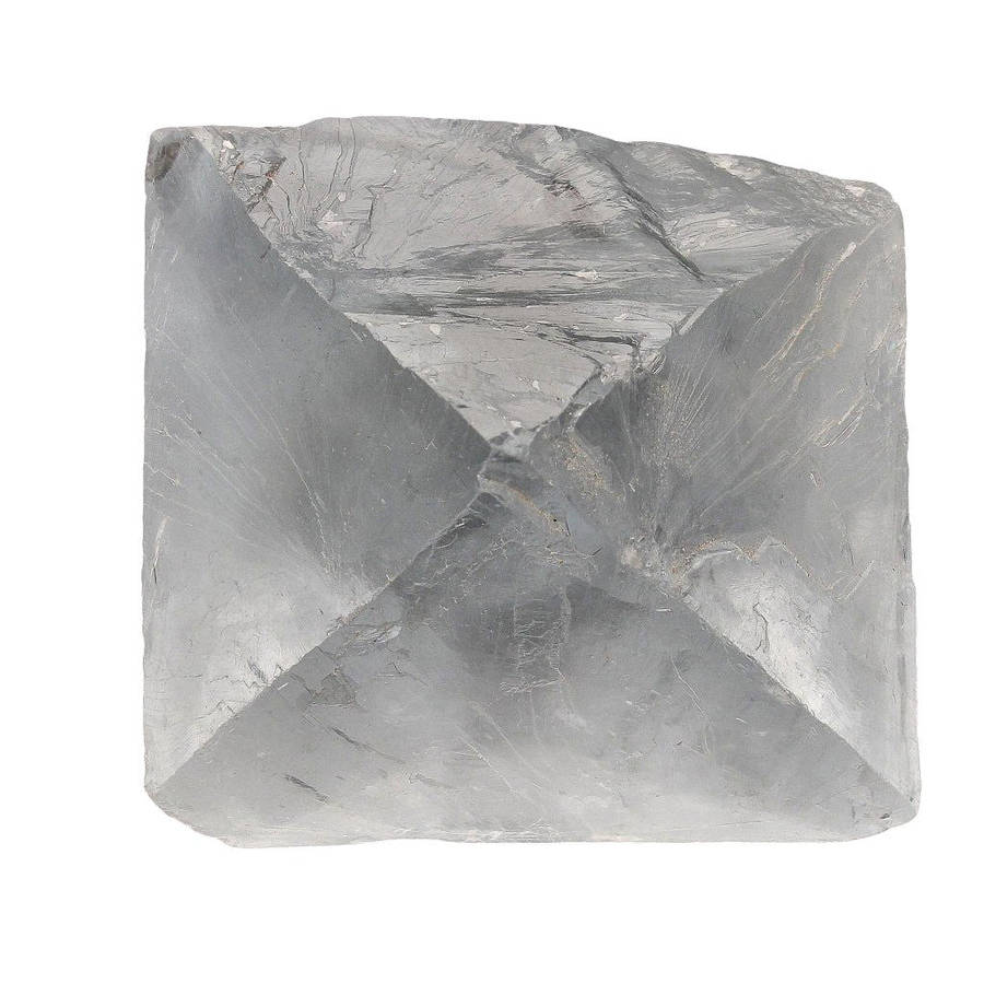 Clear/Blue Fluorite Octahedron - Riemvasmaak