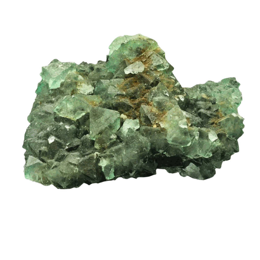 Fluorite Octahedra Cluster (Riemvasmaak)