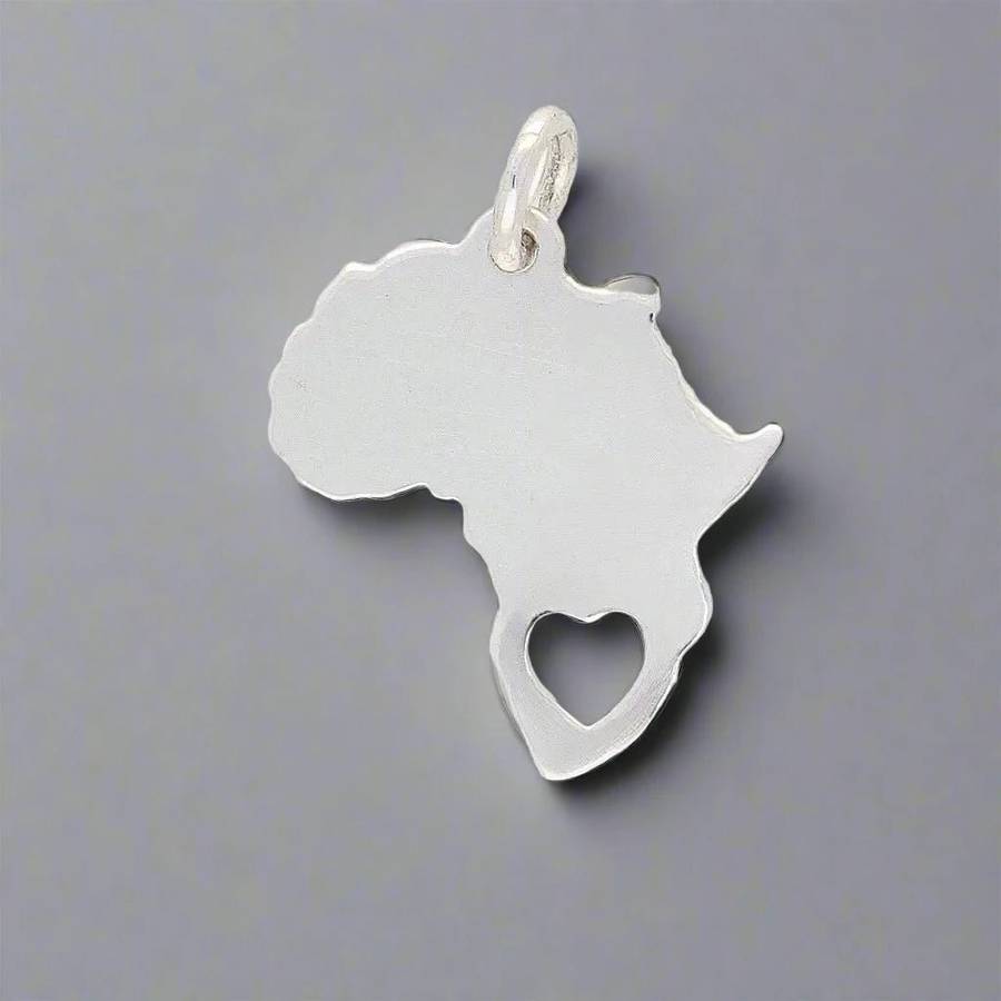 Heart of Africa: Africa Heart Cutout Necklace